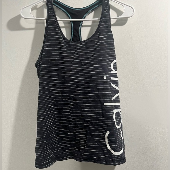 Calvin Klein racerback performance athletic tank top medium - Picture 2 of 3